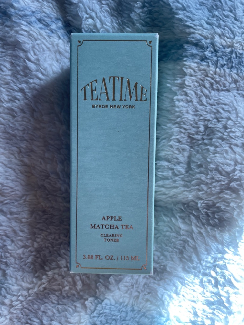 TEATIME Apple Matcha Tea Clearing Toner – Light Blue